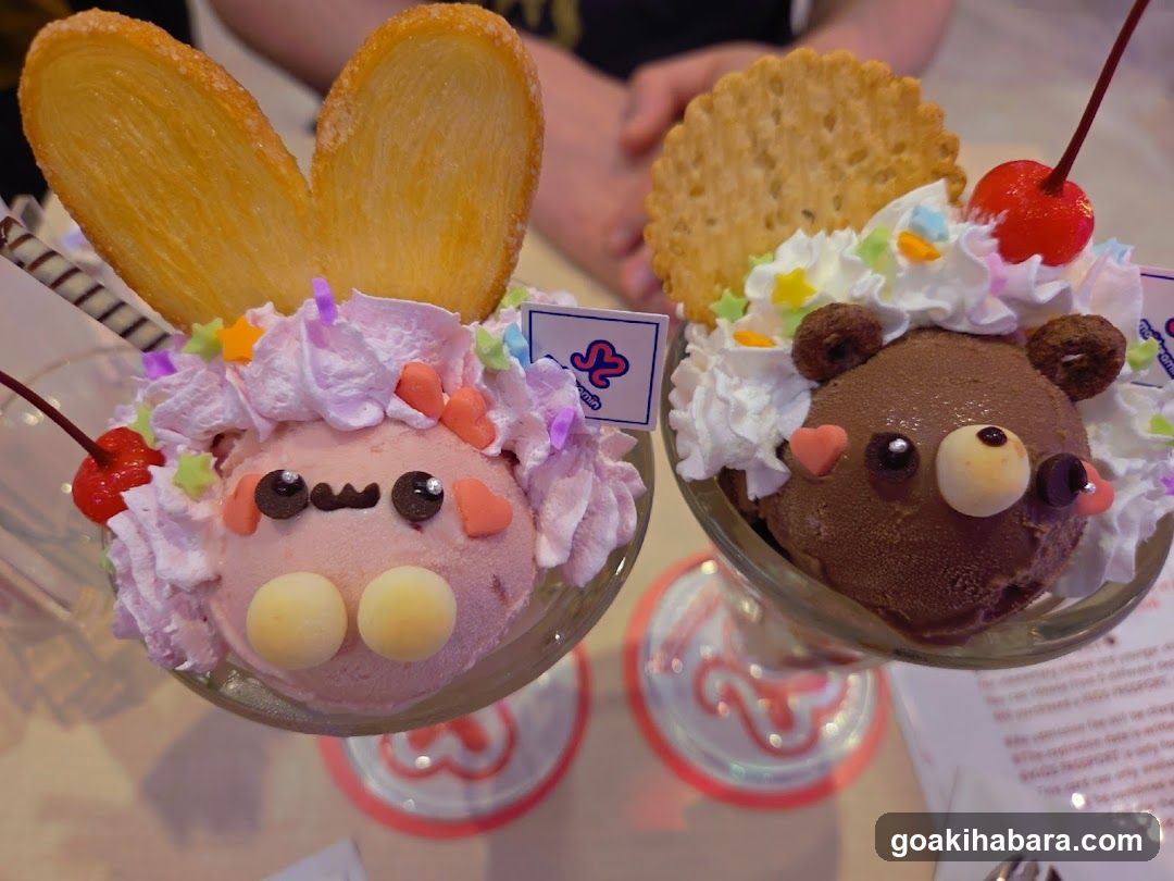 Cute Character Ice Cream Sundae
