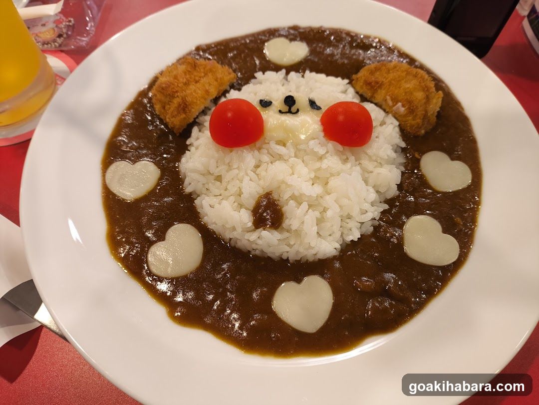 Cute Bear Curry Rice Bowl