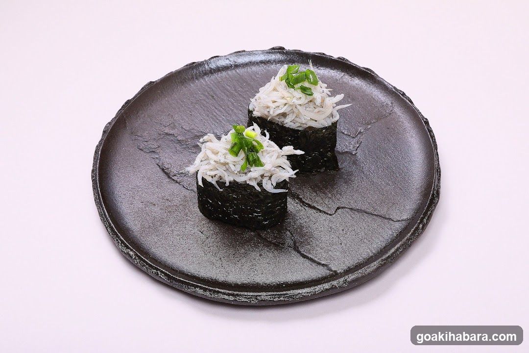Sushi with Crab Topping