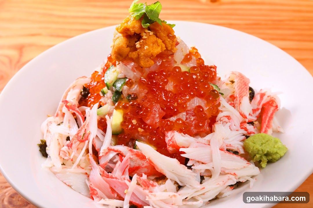 Crab Salad with Roe and Hokkaido Crab