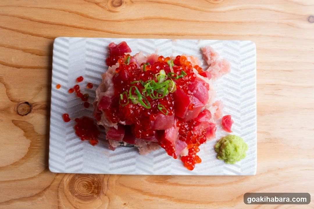 Tuna Tataki with Caviar