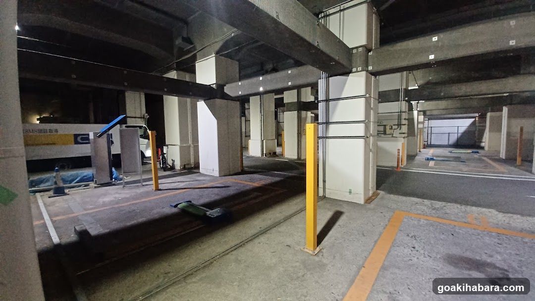 Underground Parking Structure Interior