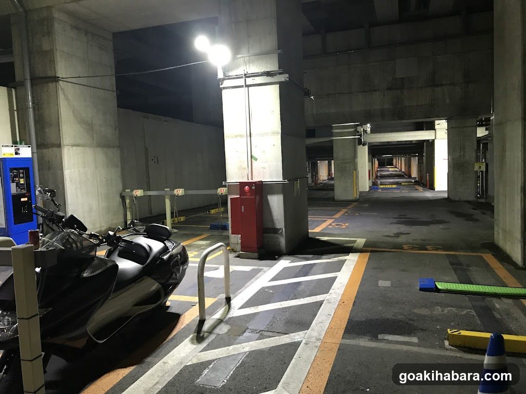 Underground Parking Garage Interior