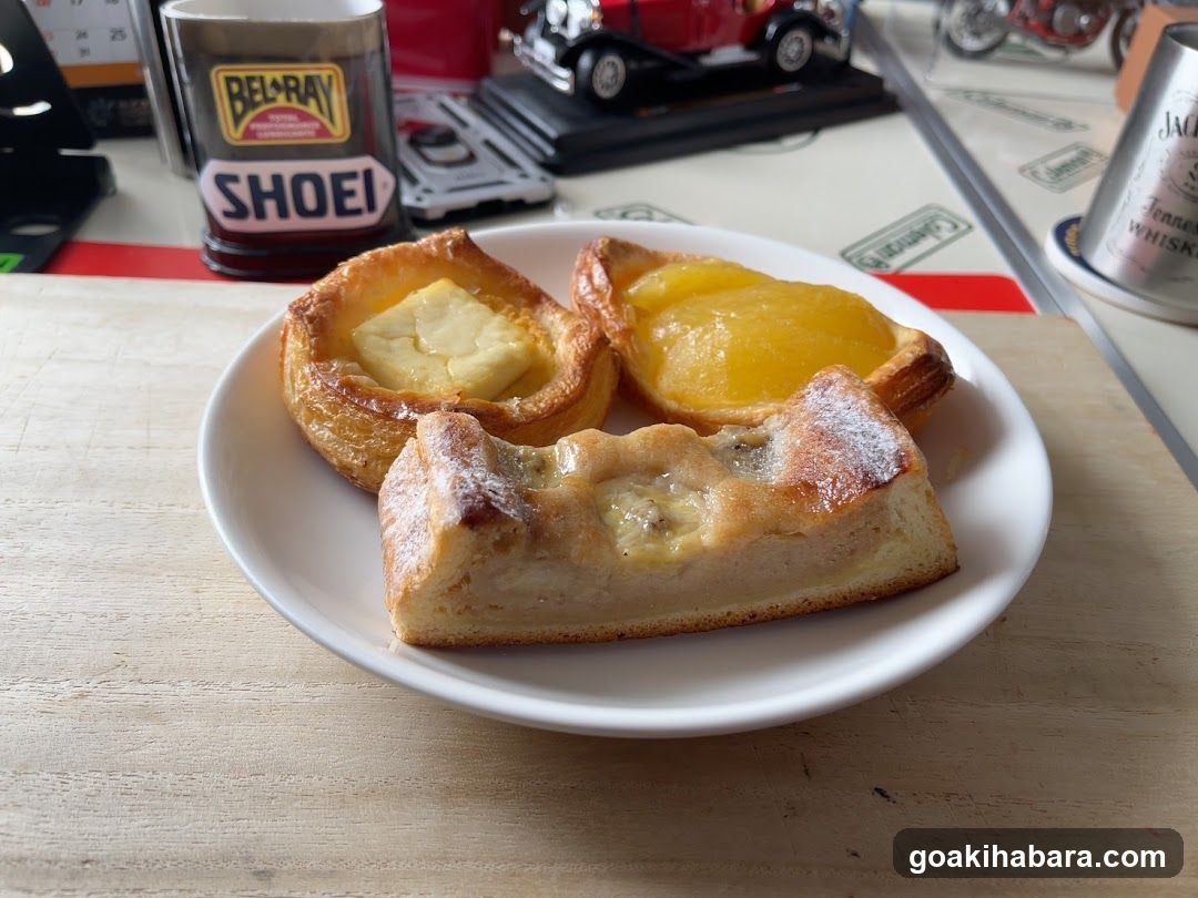 Pastries on a Plate