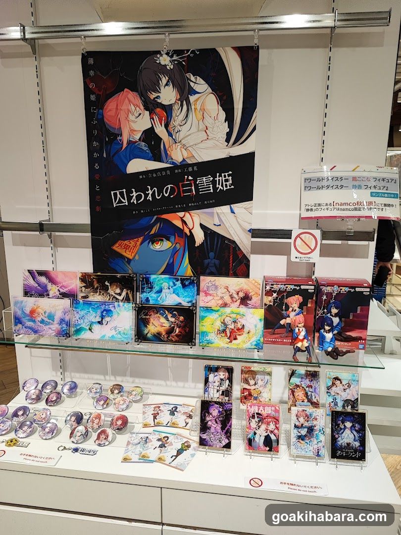 Anime Merchandise Display