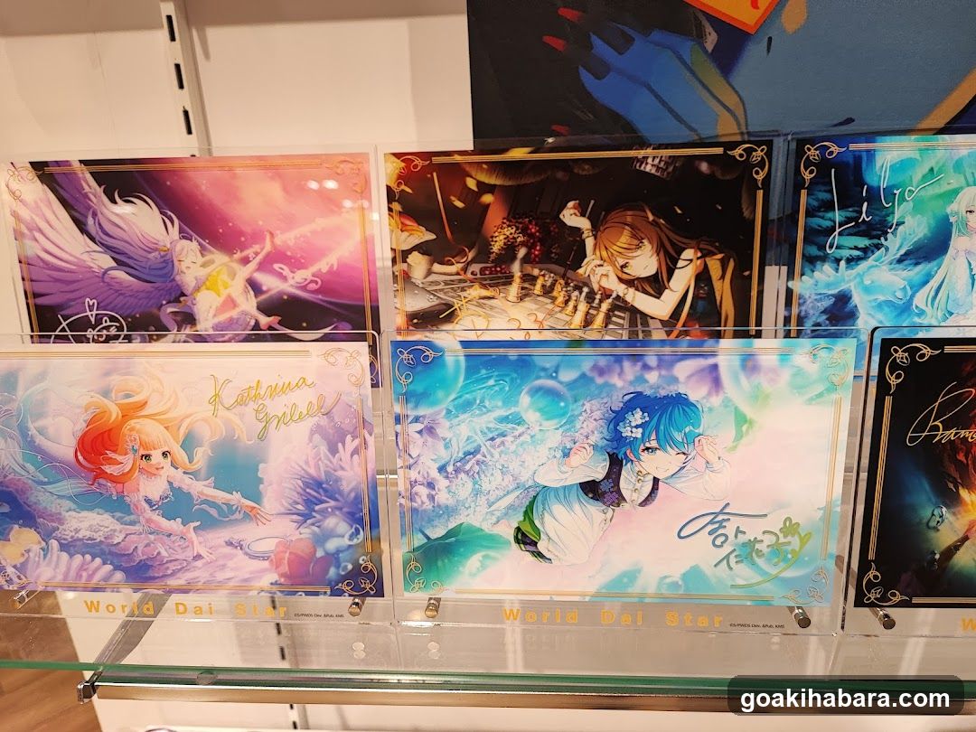 Anime Character Acrylic Standees Display