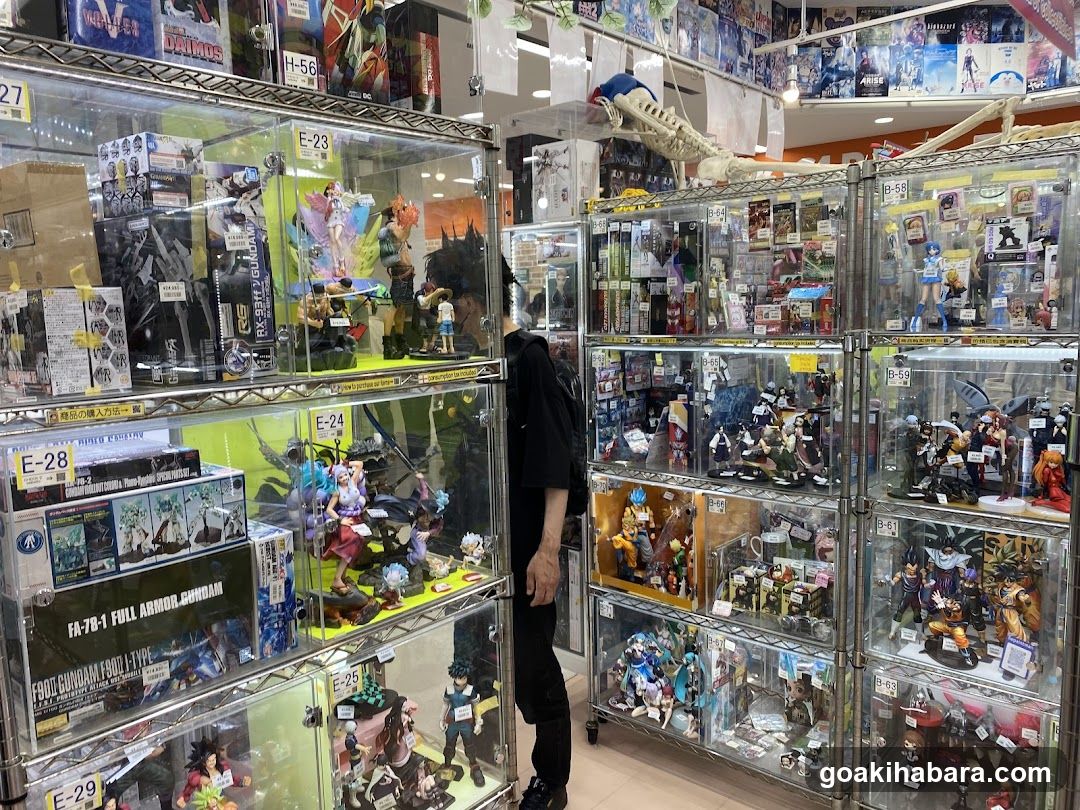Toy Store Interior with Display Cases
