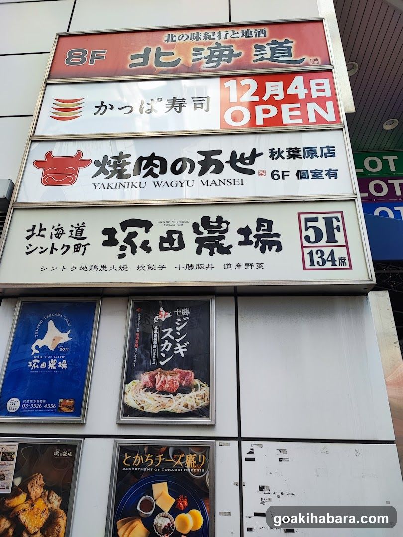 Shintoku Tsukada Nojo Akihabara Manseibashi
