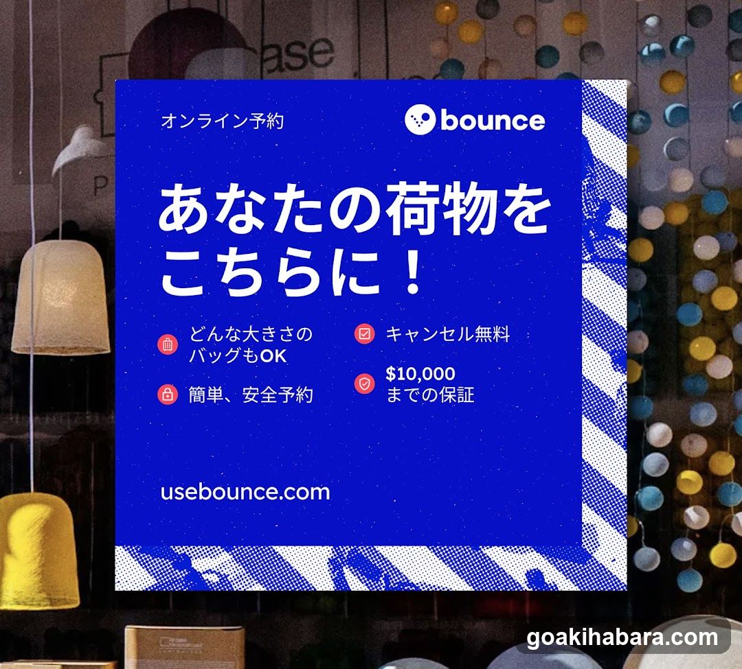 Bounce Luggage Storage - Big Echo Akihabara Showa Dori Ekimae Store