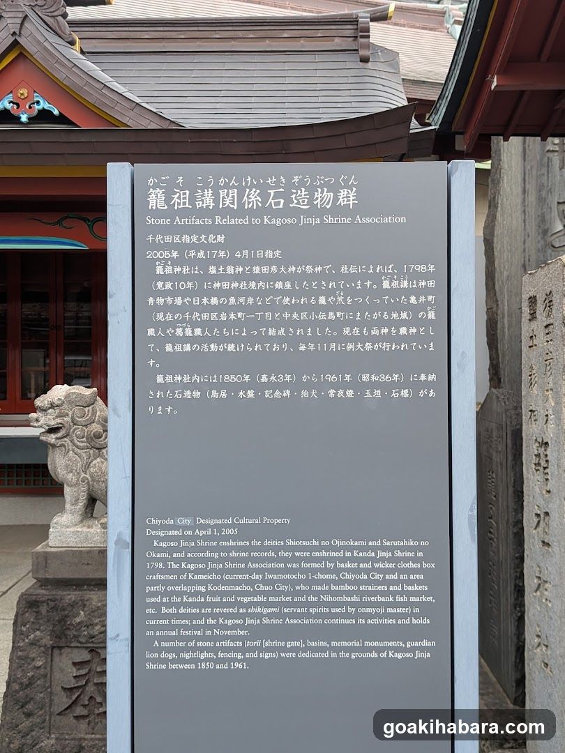 籠祖講関係石像物群