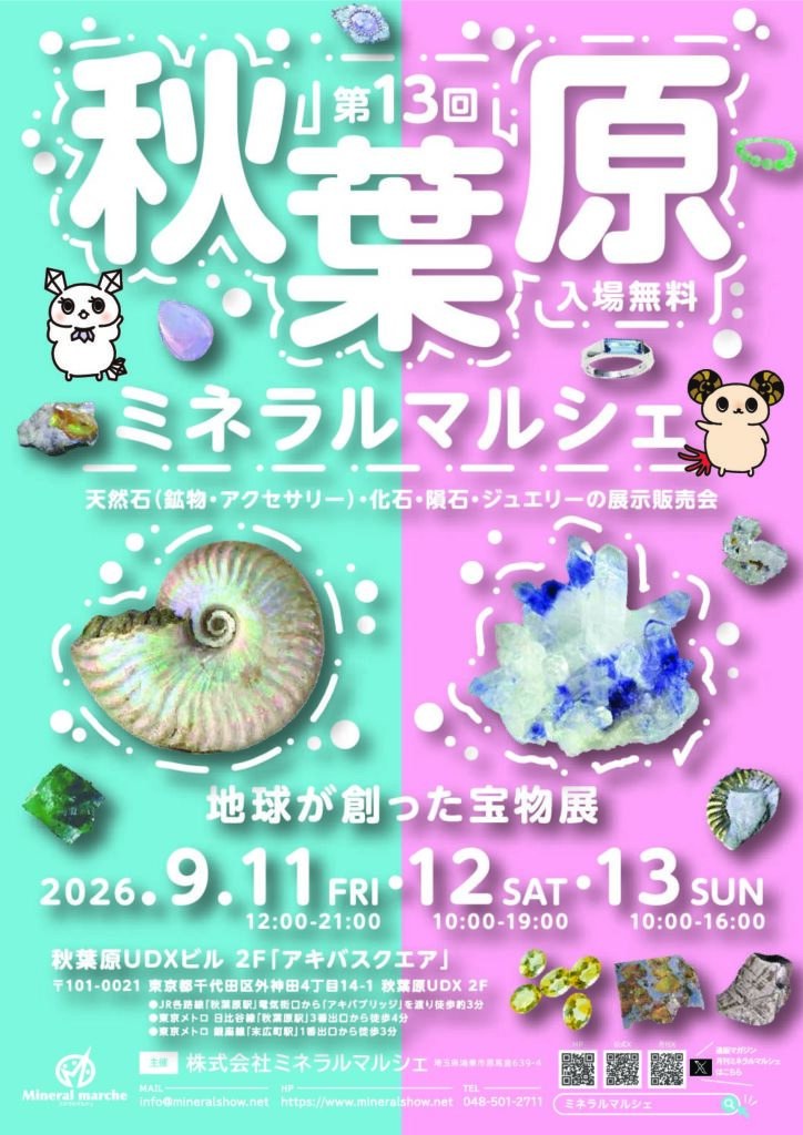 13th Akihabara Mineral Marche