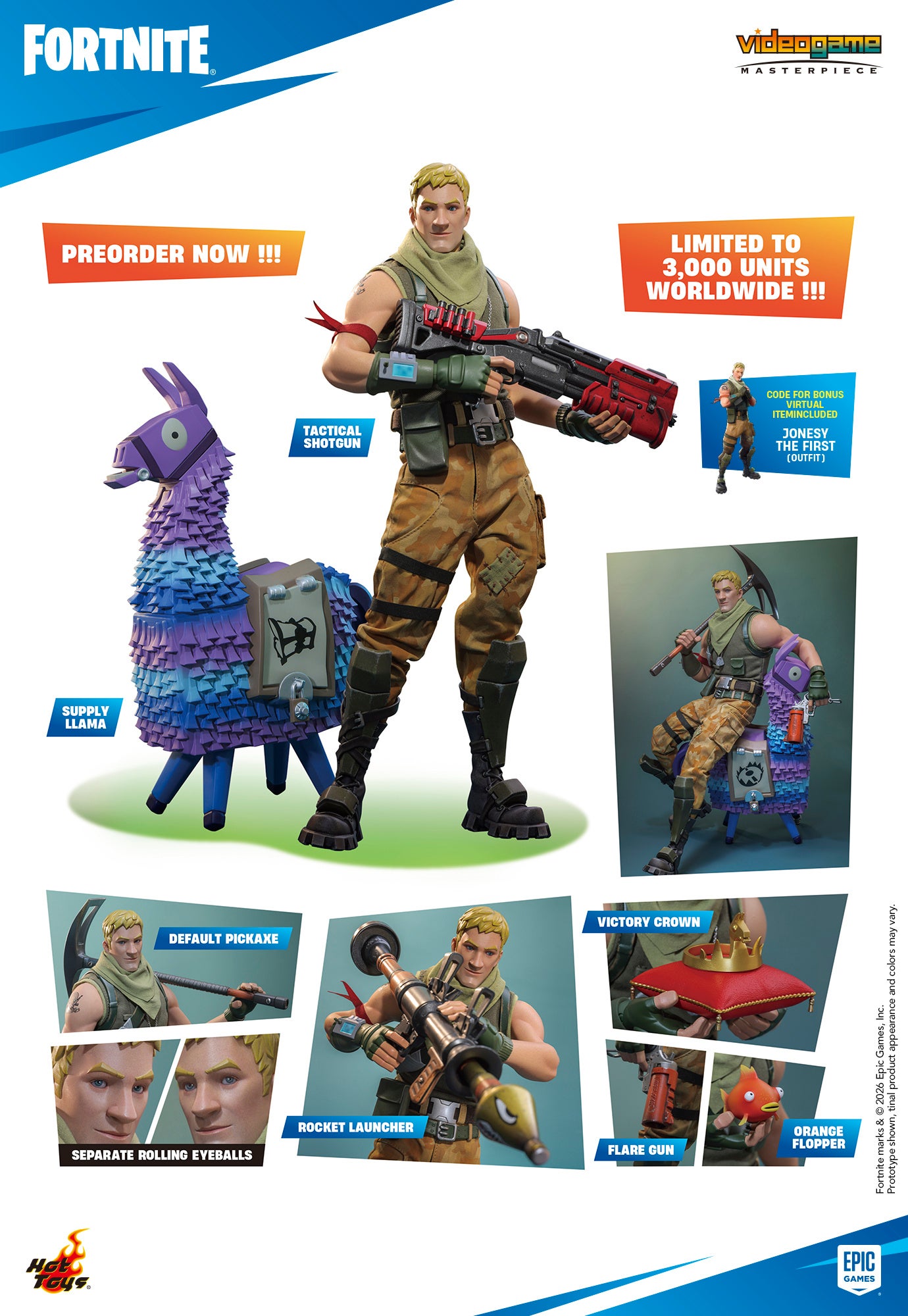 Hot Toys 1/6 Jonesy the First figure