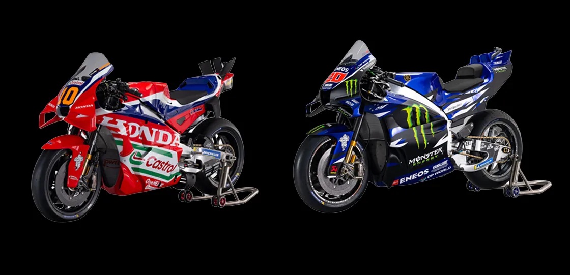 MotoGP machine exhibition
