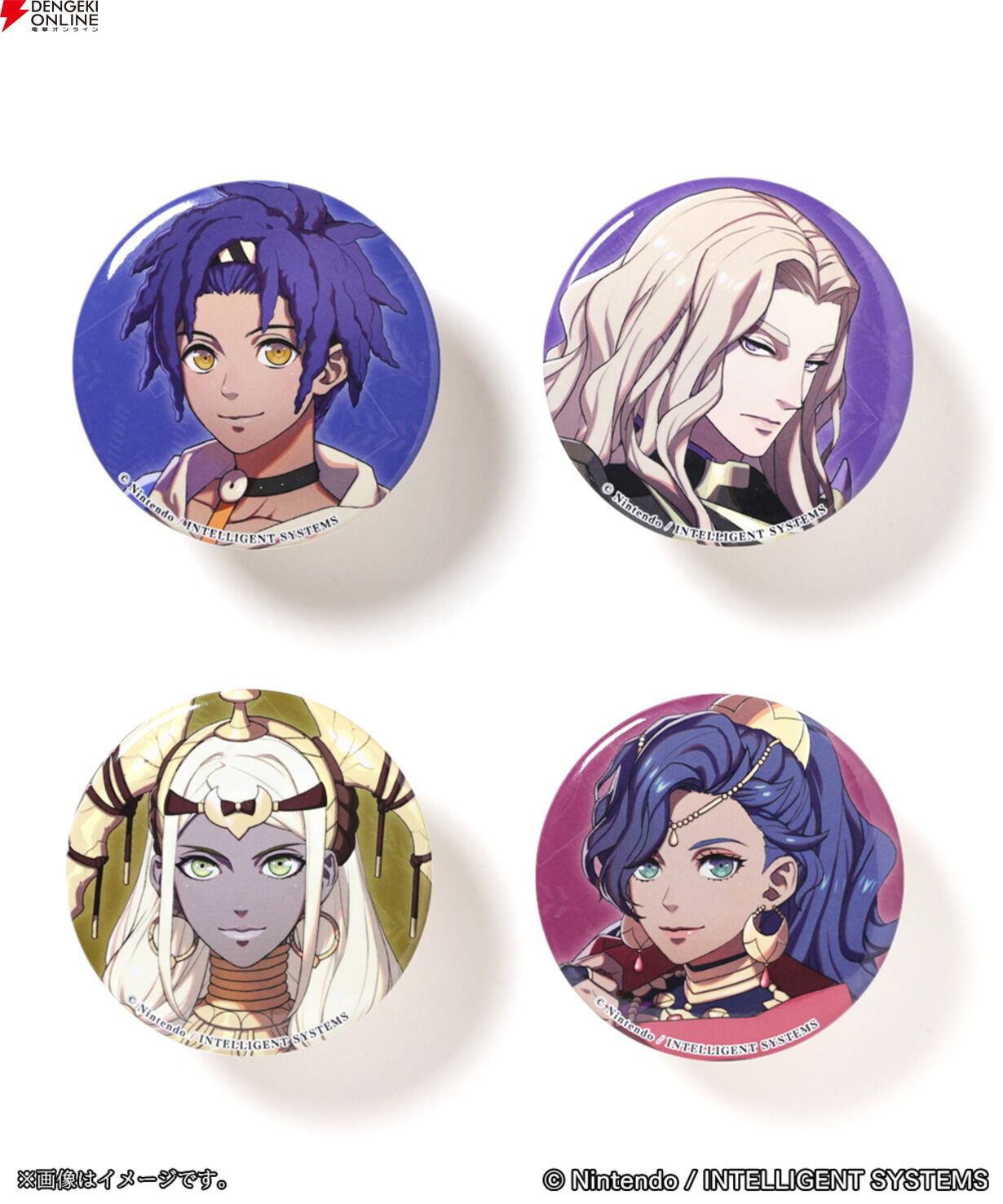 Fire Emblem Fortune's Weave acrylic key holders