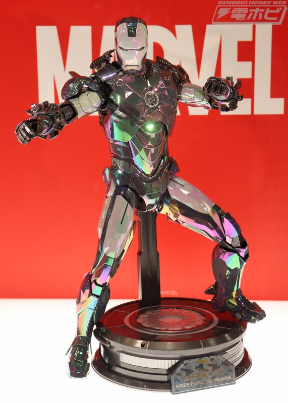 Iron Man Mark 4 Haze Fractal Armor at Hot Toys Summer 2026 Showcase Akihabara