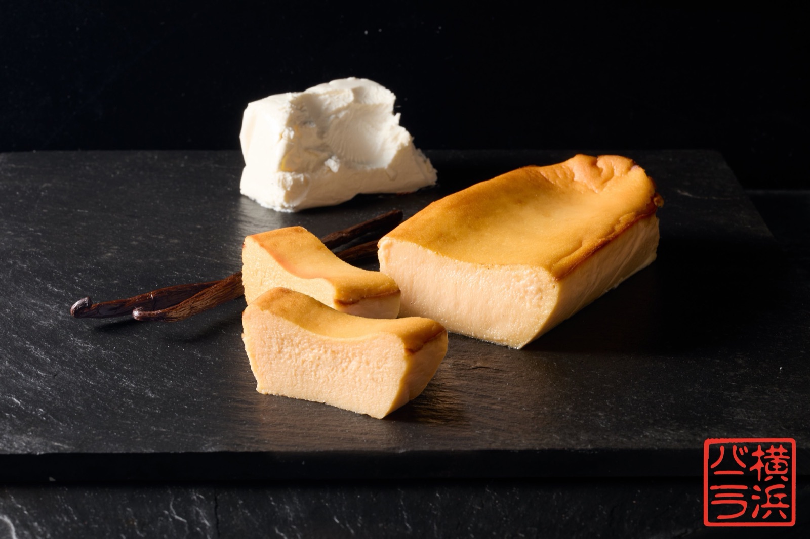 Yokohama Vanilla mouth-melt raw vanilla cheesecake